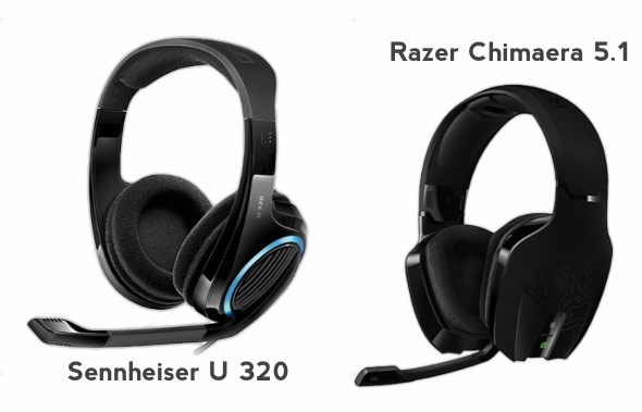 Creative Sound Blaster Tactic3D Omega Wireless Headphones Review e Giveaway sennheiser u 320 razer chimaera 5 1