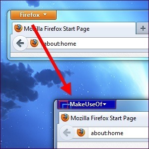 menu arancione di Firefox