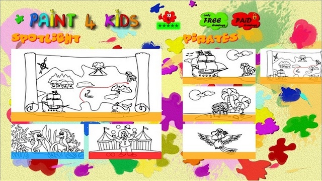 Windows 8 giochi per bambini Paint