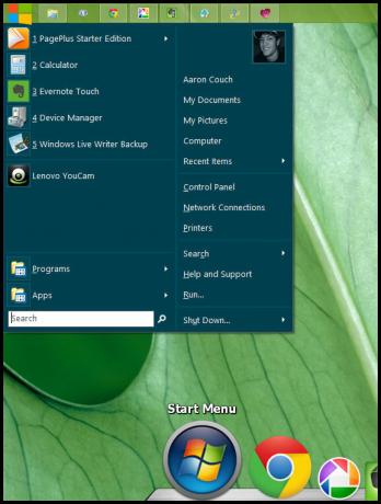 personalizzazione del desktop di Windows