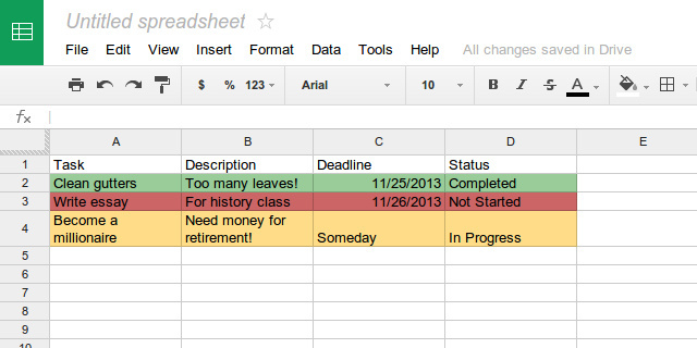 Aumenta la produttività con questi eccellenti script di fogli di calcolo di Google formattazione condizionale degli script di fogli di calcolo di Google