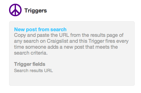 ifttt-Craigslist-trigger