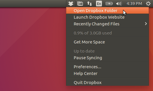 Dropbox su Ubuntu