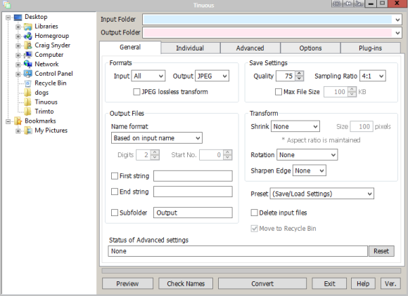 Tinuous & Trim per consentire di elaborare le immagini più velocemente che mai [Windows] tinuous1