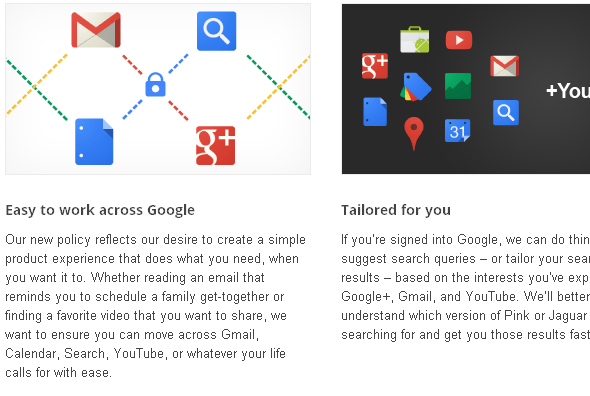 Google ha deciso di unire tutti i suoi servizi in un'unica massiccia politica sulla privacy [Notizie] googlepolicychange