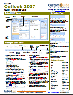 14 Application Cheat Sheets & Posters per programmi popolari outlookcs