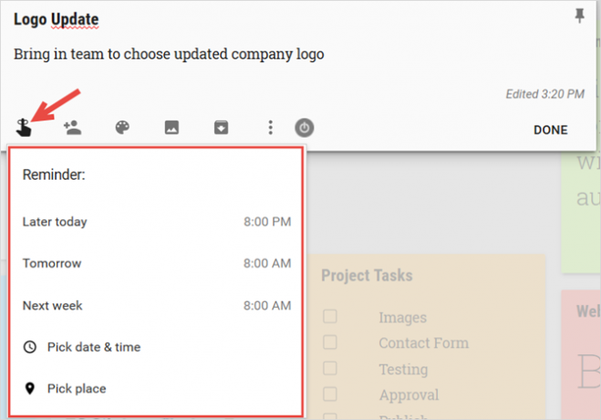 Come utilizzare Google Keep per una semplice gestione dei progetti GoogleKeepReminders web