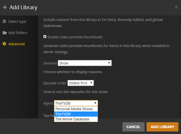 La tua guida a Plex: l'agente della libreria plex di Awesome Media Center 670x494