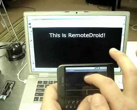 telefono Android come un mouse