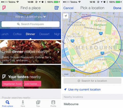 Foursquare rilancia come strumento di scoperta basato sui tuoi gusti 4sq trova