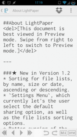 Scrivi e visualizza l'anteprima di Markdown in stile con LightPaper [Android] lightpaper 04
