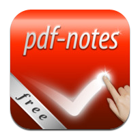 Leggi PDF in movimento: 6 lettori PDF gratuiti per iPad pdf note logo