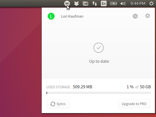 Mega cloud storage su Ubuntu