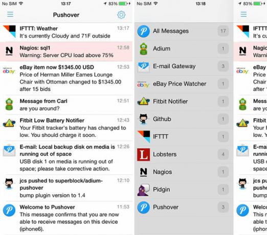 Assumi il controllo delle notifiche iOS sul tuo pushover per iPhone o iPad