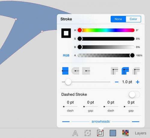 App di disegno vettoriale per iPad gratuita Inkpad potrebbe trasformarti in un designer ma con un colpo