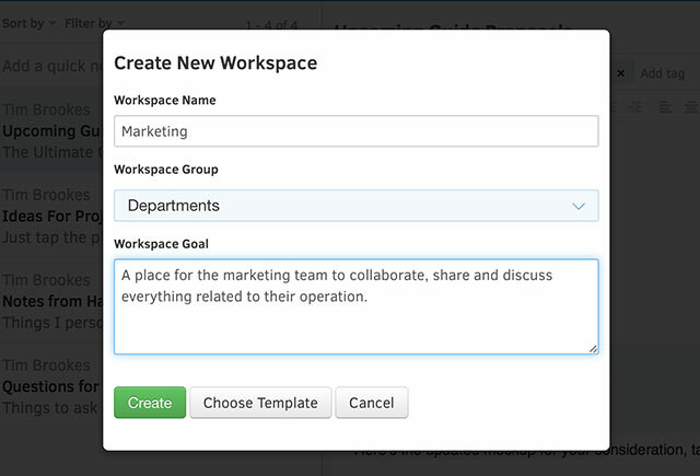 Gestisci la tua azienda per risultati migliori con Intellinote newworkspace