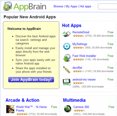 I 5 migliori siti per aiutarti a trovare le app per il tuo telefono Android 9 droidapps appbrain