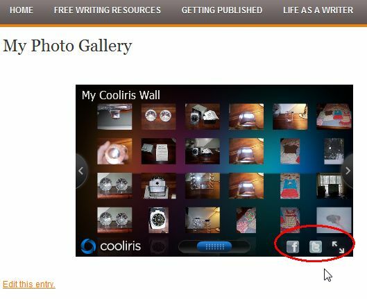 Incorpora una galleria di foto 3D nel tuo sito Web con Cooliris cooliris9