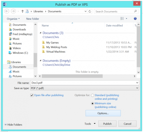 ottimizzare-pdf-standard minimo-office 2013