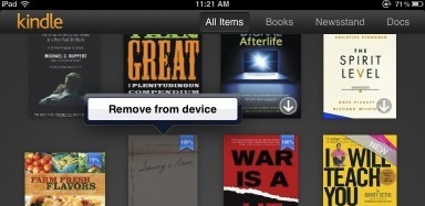 configurare l'app kindle su ipad