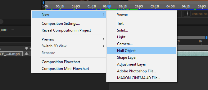 Come tenere traccia del testo nell'oggetto null di Adobe After Effects
