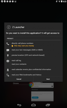 ZLauncher-permessi