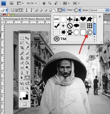 filigrana immagini photoshop gratis