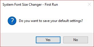 Come modificare la dimensione dei caratteri di sistema dopo l'avviso di cambio font di sistema dell'aggiornamento di Windows 10 Creator