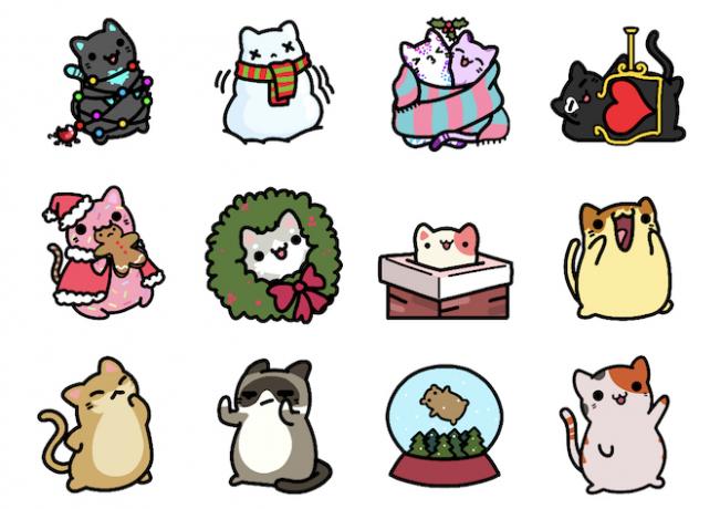 Pacchetti adesivi iMessage Kleptocats