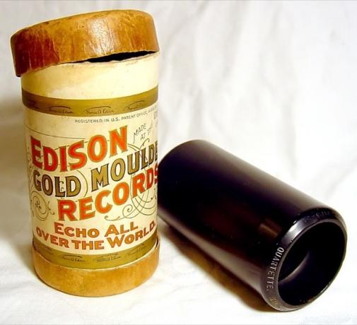 edison-oro-modellata-fonografo cilindri