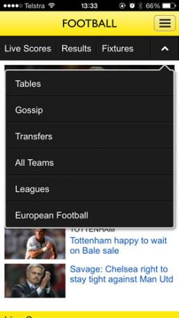 Le uniche app che devi seguire sul calcio 2013/14 sul tuo iPhone bbcsport2