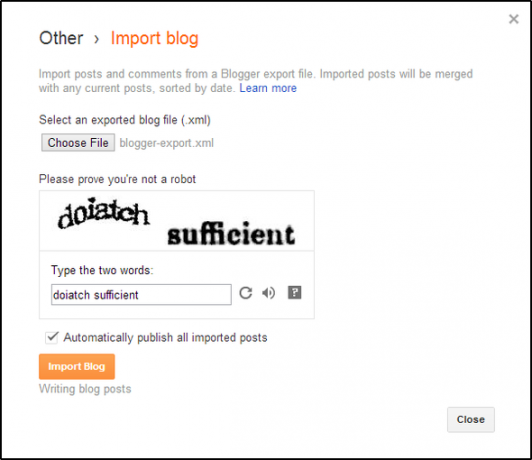 La tua guida dell'ultimo minuto per esportare il tuo blog manifesto prima che si spenga per sempre Blog di Blogger Altre importazioni