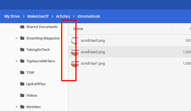 Risolvi i fastidi del Chromebook: barre di scorrimento a nascondimento automatico