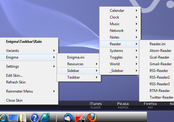 desktop di Windows 7