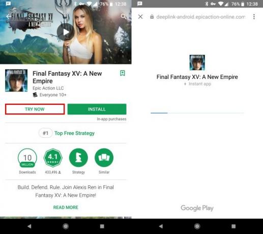 3 Suggerimenti su Google Play Store Ogni utente Android dovrebbe conoscere la demo del gioco istantaneo di Google Play