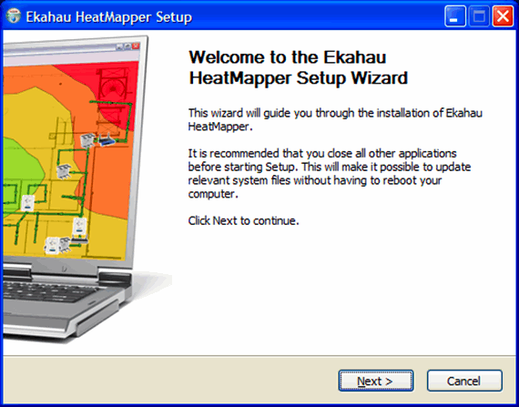 Misura la potenza del segnale Wi-Fi a casa tua con HeatMapper heatmapperinstall11