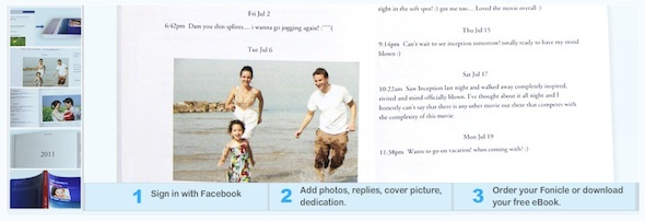 Tre semplici modi per trasformare Facebook in un vero libro [Suggerimento Facebook settimanale] Fonicle