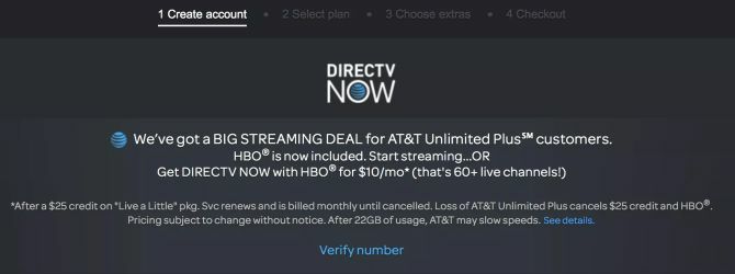 AT&T aggiunge l'accesso HBO gratuito a tutti i piani illimitati direct tv ora affare hbo