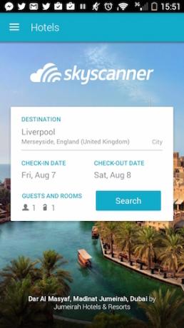 Hotel-Skyscanner-app