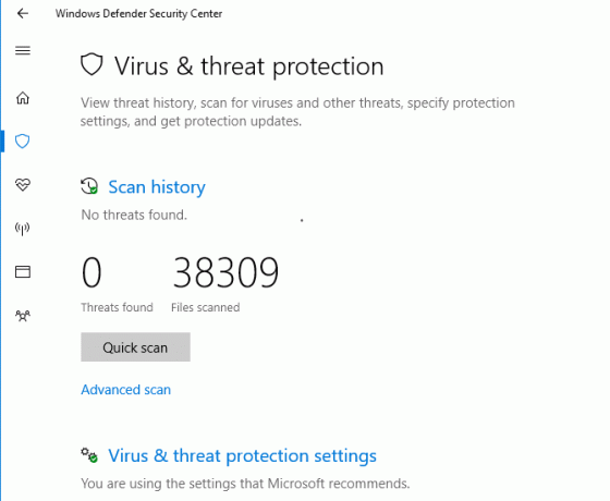 migliori app antivirus gratuite senza schermate di Windows Defender