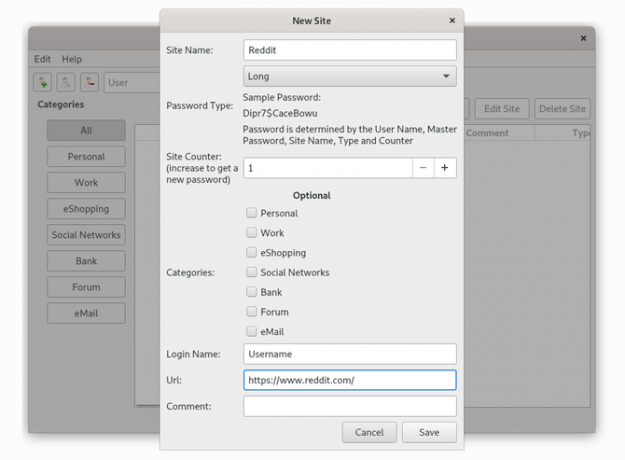 qMasterPassword su Fedora Linux