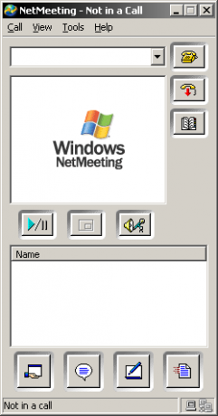 Ti sto dando il cappello, Microsoft NetMeeting NetMeeting