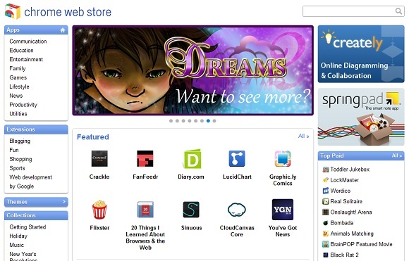 Google svela il Chrome Web Store [Notizie] 2010 12 08 1047