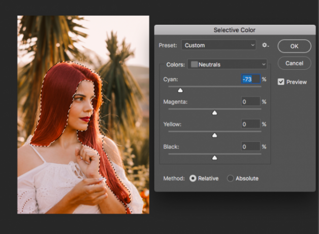 Come cambiare il colore dei capelli in Photoshop Metodo colore dei capelli di Photoshop 1 e1513303615539