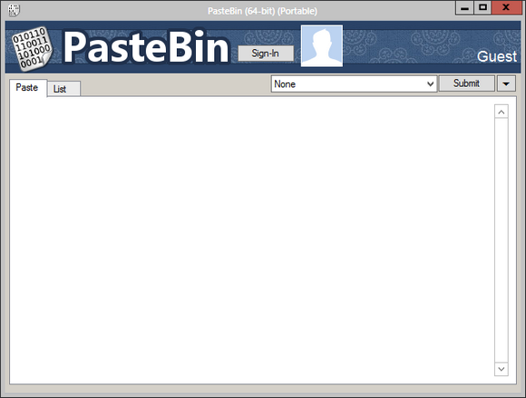 desktop pastebin per Windows