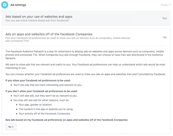 La guida completa alla privacy di Facebook facbeook privacy ads impostazioni degli annunci 2