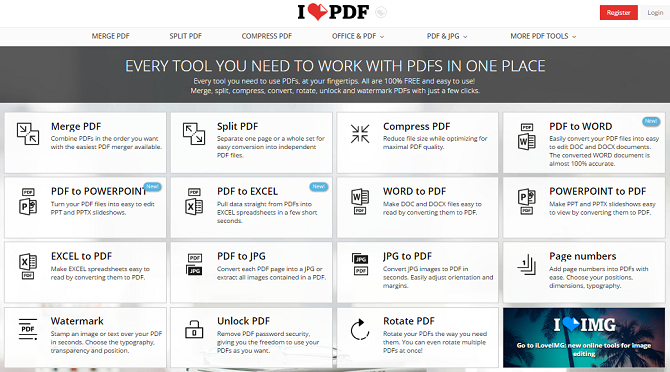 5 strumenti gratuiti per la modifica di file PDF ilovepdf 670x372