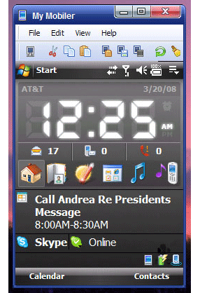 Controllo remoto di Windows Mobile Phone dal desktop