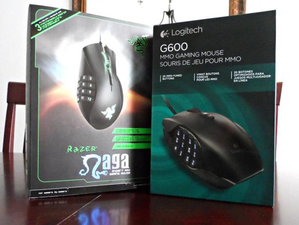 recensione del mouse razer naga logitech g600