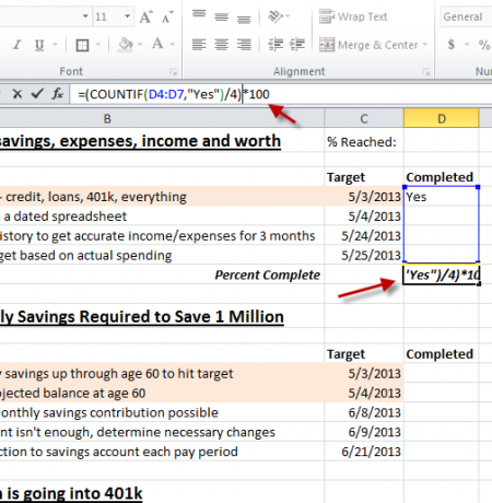 Utilizza Excel e Google Task per creare il miglior strumento di gestione degli obiettivi mai realizzato excelgoals11a